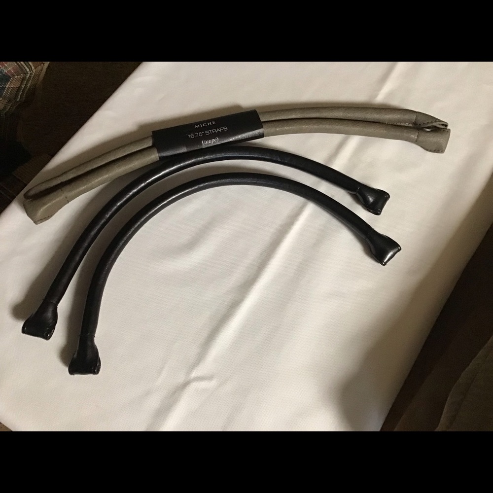 Miche purse handles.
